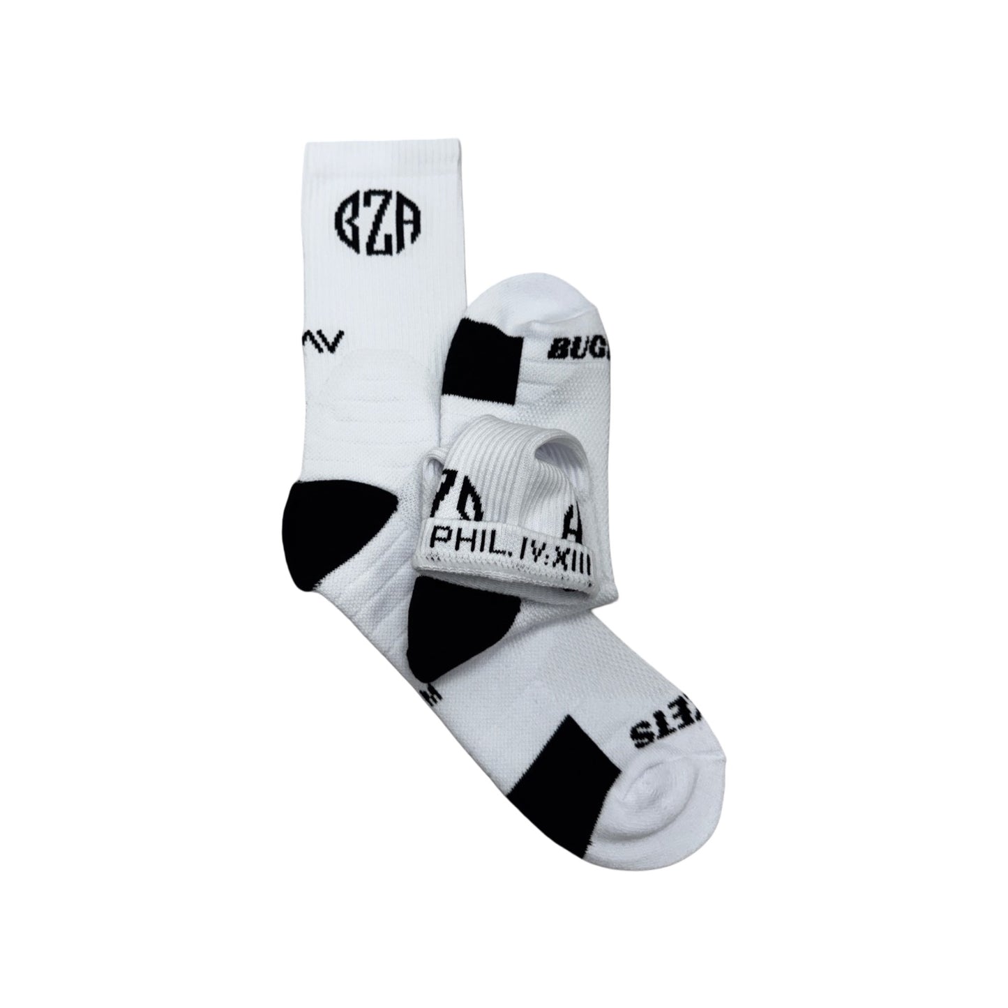 BucketFit+ Socks - White